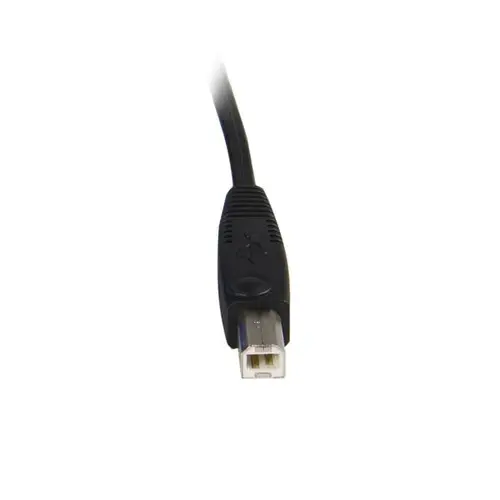 Cable KVM de 1,8m Todo en Uno VGA USB A USB B HD15 - 6ft Pies 2 en 1 - Imagen 5