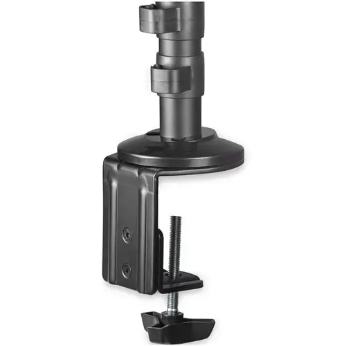 Brazo para Escritorio de Dos Monitores - con Barra Horizontal - Soporte de Mordaza/Ojal para Escritorio - Imagen 8