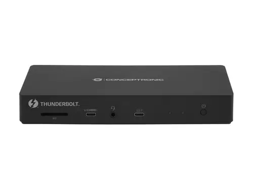 DONN30B base para portátil y replicador de puertos Alámbrico Thunderbolt 4 Negro - Imagen 2