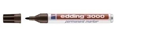 ROTUL.EDDING 3000  MARRON OSCURO