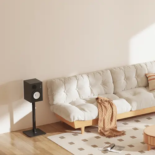 Soporte Universal De Suelo Para Altavoces, Negro - Imagen 5