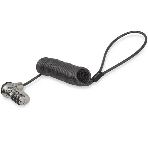 Cable de Seguridad con Combinación para Ordenador Portátil- con Cable Auto Enrrollable - Combinación de 3 Dígitos - Imagen 3