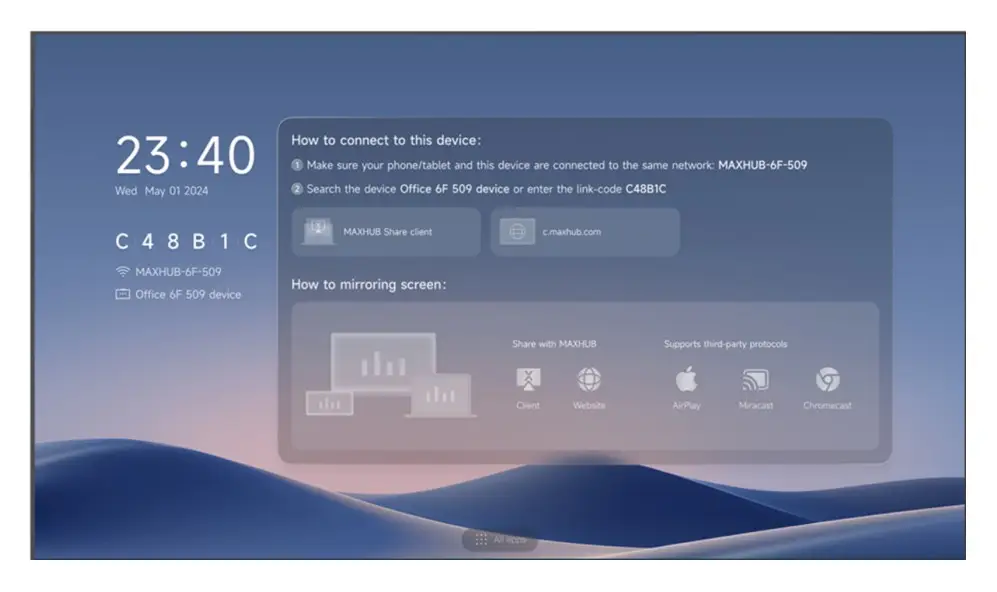 LP162F07 pantalla para sala de reuniones 4,11 m (162") 1920 x 108..