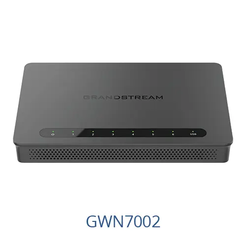 GWN7002 router 2.5 Gigabit Ethernet, Gigabit Ethernet Negro