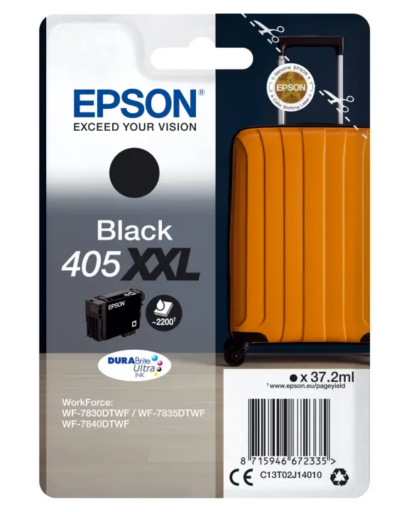 Singlepack Black 405XXL DURABrite Ultra Ink