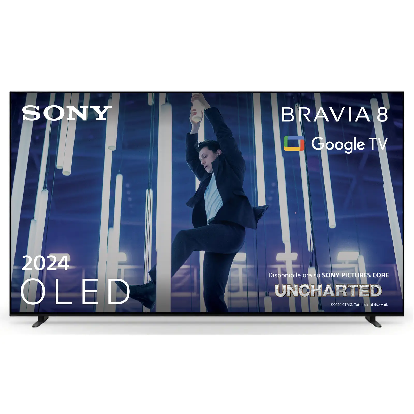 BRAVIA 8 K-77XR80 195,6 cm (77") 4K Ultra HD Smart TV Wifi Negro