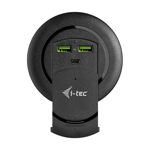 Built-in Desktop Fast Charger, USB-C PD 3.0 + 3x USB 3.0 QC3.0, 96 W - Imagen 1
