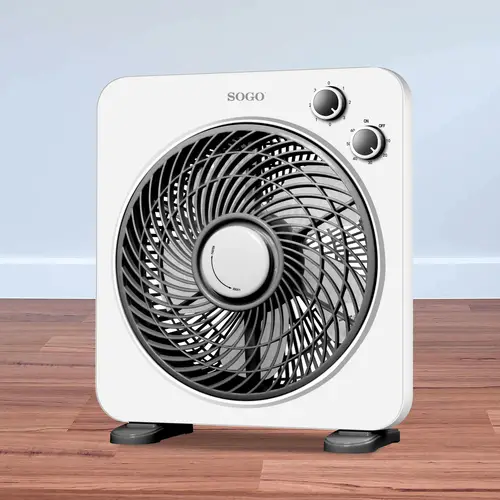 VEN-SS-21125 ventilador Negro, Blanco - Imagen 2