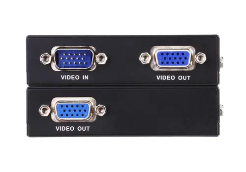 VE150A extensor audio/video Transmisor y receptor de señales AV Negro - Imagen 3