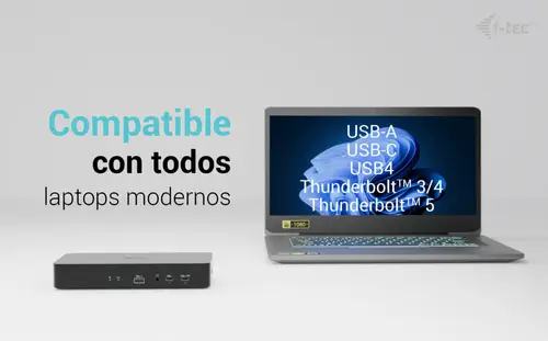 Universal Intelligent Dual Display Docking Station + Power Delivery 100W - Imagen 3