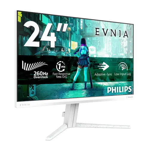 Evnia 3000 24M2N3201PL/00 pantalla para PC 60,5 cm (23.8") 1920 x 1080 Pixeles Full HD LCD Blanco - Imagen 2