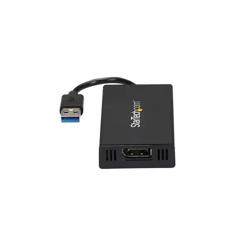 Adaptador USB 3.0 a DisplayPort 4K Ultra HD - Certificado por DisplayLink - Convertidor de Vídeo con Tarjeta Gráfica Externa - Mac y Windows - Imagen 2