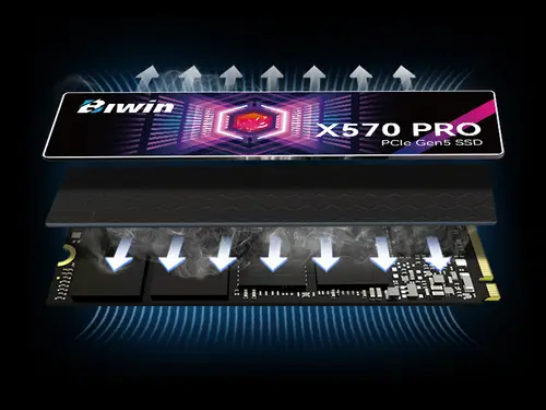 X570Pro 1 TB M.2 PCI Express 5.0 NVMe - Imagen 8