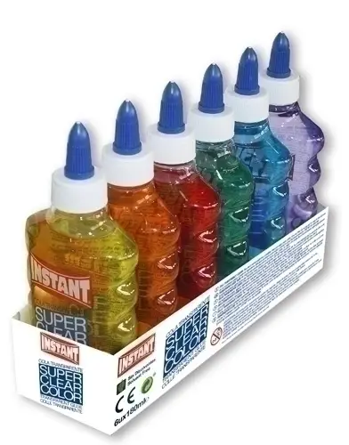 COLA SUPER CLEAR COLOR INSTANT 180ML E.6