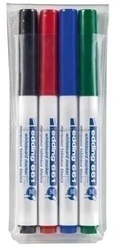 ROTUL.PIZAR.EDDING 661 BOLSA de 4