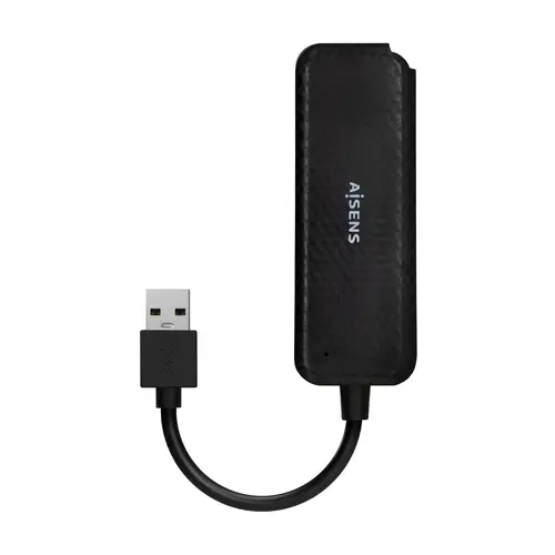 Hub USB 3.0, Tipo A/M-4x Tipo A/H, Negro, 15cm - Imagen 2