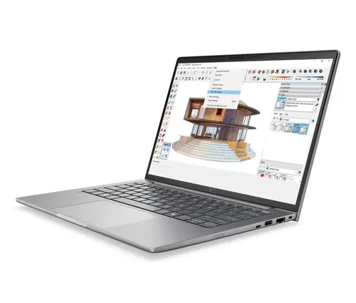 DQ0D7ET ordenador portatil Copilot+ PC AMD Ryzen AI 7 PRO 35,6 cm (14") WUXGA 32 GB DDR5-SDRAM 1 TB SSD Wi-Fi 7 (802.11be) Windows 11 Pro AI Workstation, AI PC Plata - Imagen 4