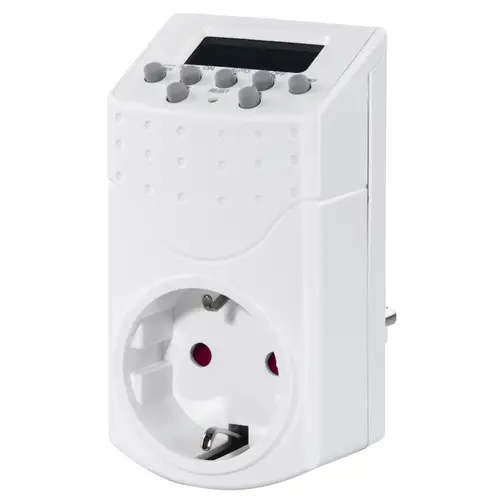 Mini Blanco Programador eléctrico semanal - Imagen 1