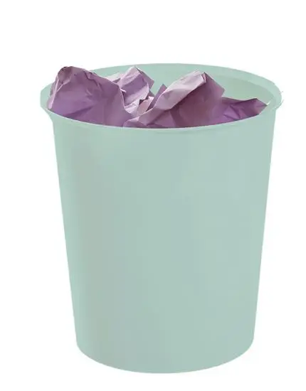 2001 VE PS papelera 18 L Alrededor Verde