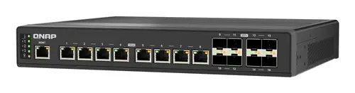 QSW-IM3216-8S8T switch Gestionado L2 10G Ethernet (100/1000/10000) Negro - Imagen 4