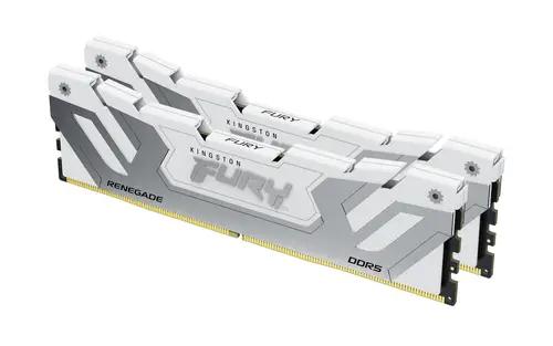 FURY 48GB 8400MT/s DDR5 CL40 CUDIMM (Kit of 2) Renegade White XMP - Imagen 1
