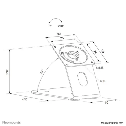 DS15-629BL1 Soporte de escritorio y pared para tablet - máx 3 kg | 6,6 lbs - Imagen 11