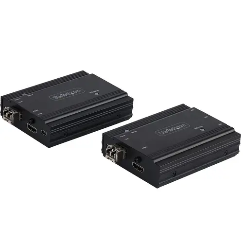 Extensor KVM HDMI de 4K por Fibra - Alargador de Consola Switch KVM con Vídeo HDMI y USB Remoto - hasta 300m (Multimodo) - con 2 Módulos SFP+ MMF de 10Gb - (TX/RX) - Imagen 7