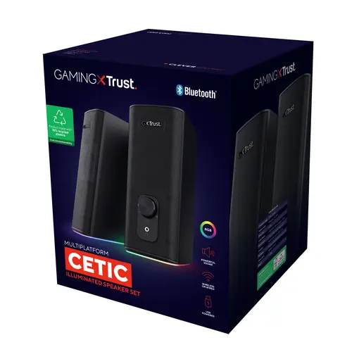 GXT 612 CETIC Negro Inalámbrico y alámbrico 18 W - Imagen 6