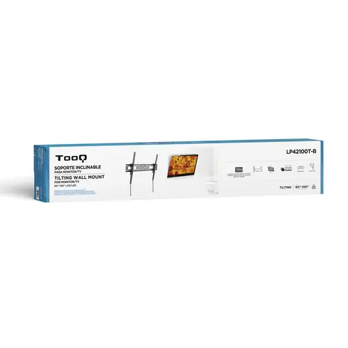 Soporte de Pared Inclinable para Monitor / TV LCD, Plasma de 60-100, Negro - Imagen 7