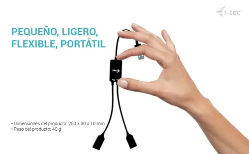 USB-A Cable HUB 2 port (2x USB-A) - Imagen 10