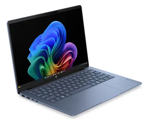 OmniBook 5 Laptop Next Gen AI 14-hm0002nsx Copilot+ PC AMD Ryzen AI 5 Portátil 35,6 cm (14") 2K 16 GB LPDDR5x-SDRAM 1 TB SSD Wi-Fi 6 (802.11ax) Windows 11 Home Azul - Imagen 2