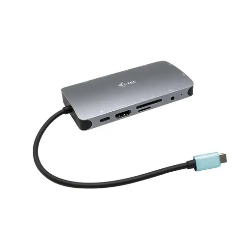 USB-C Metal Nano Dock HDMI/VGA with LAN + Charger 112W - Imagen 2