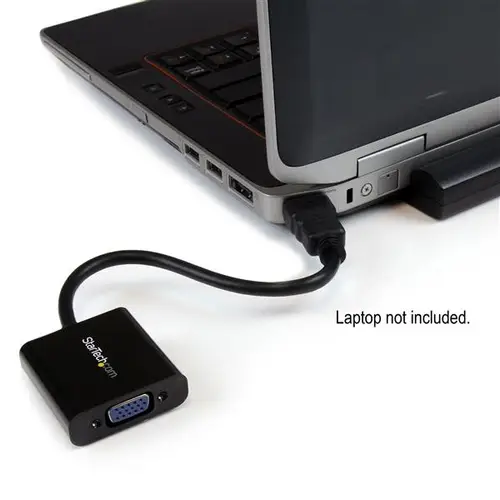Adaptador Conversor de Vídeo HDMI a VGA HD15 - Cable Convertidor - 1920x1200 - 1080p - Imagen 4