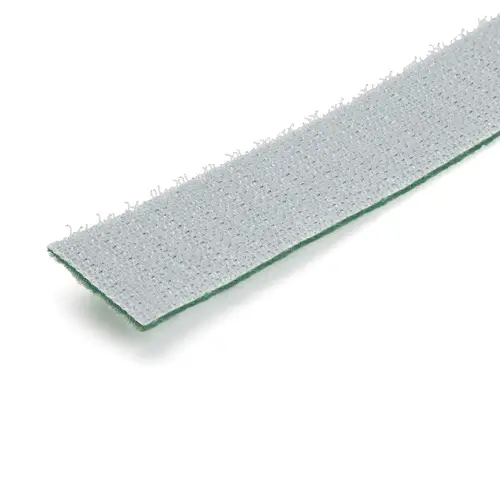 Bobina de 7,6m de Gancho y Bucle - Tiras Reutilizables de Gancho y Bucle - Cinta Sujetacables - Envolturas Ajustables de Tela para Gestión de Cableado - Verde - Imagen 3