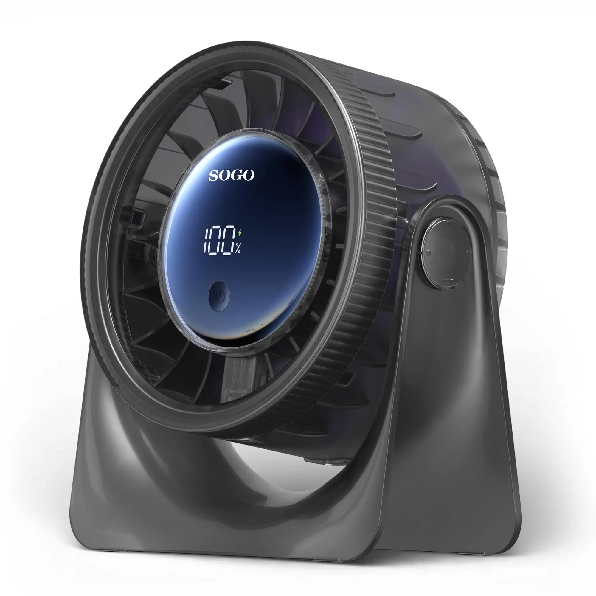 Ventilador De Mesa Mini Recargable 3000mah