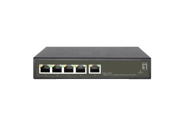 GES-2105P switch Gestionado L2 Gigabit Ethernet (10/100/1000) Energía sobre Ethernet (PoE) Negro