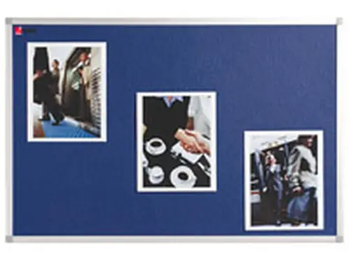 Tablero Classic Fieltro Azul 90X120 - Imagen 1