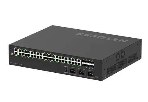M4250-40G8XF-PoE++ Gestionado L2/L3 Gigabit Ethernet (10/100/1000) Energía sobre Ethernet (PoE) 2U Negro - Imagen 4