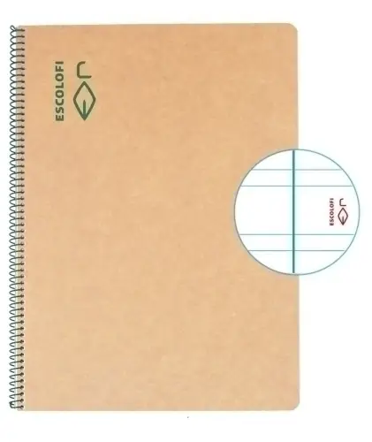 BLOCK ESCOLOFI GREEN A4 50h PT.3 80g C/M - Pack de 5 unidades