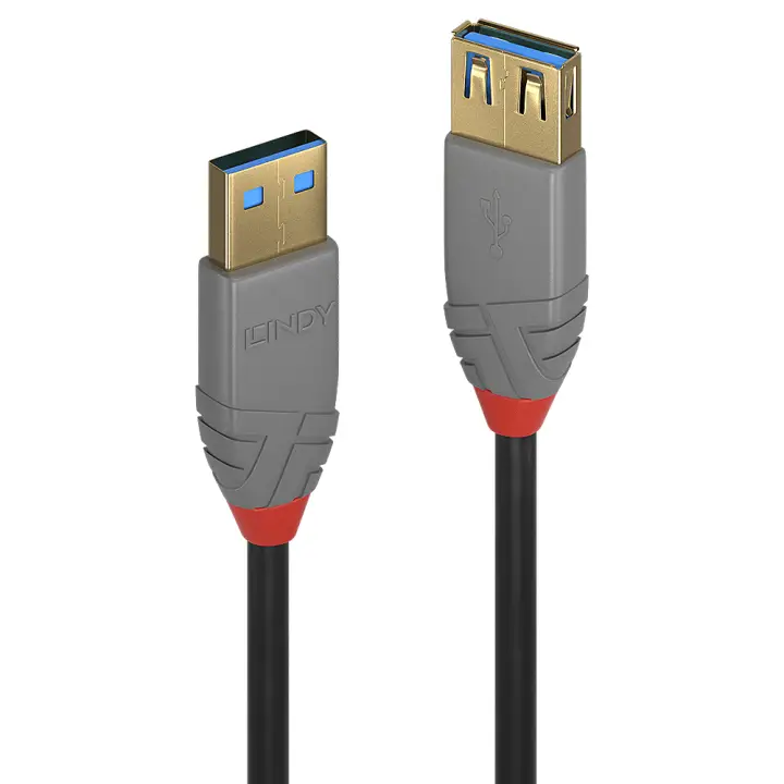 36763 cable USB USB 3.2 Gen 1 (3.1 Gen 1) 3 m USB A Negro