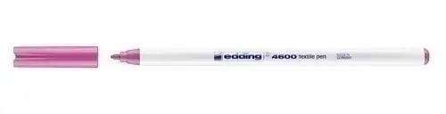 ROTUL.EDDING 4600 TELA FINO ROSA - Pack de 10 unidades