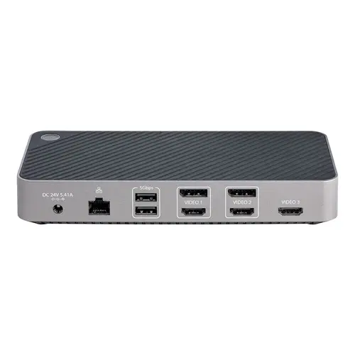Docking Station USB-C para 3 Monitores - Dock USB C Triple HDMI/DP de 4K - 5x Hub USB - GbE - PD 100W - Replicador de Puertos - Compatible Thunderbolt 3/4 - Imagen 4