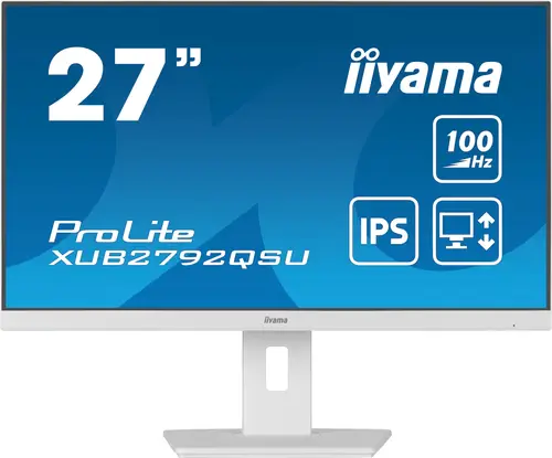 ProLite XUB2792QSU-W6 pantalla para PC 68,6 cm (27") 2560 x 1440 Pixeles Wide Quad HD LED Blanco - Imagen 1