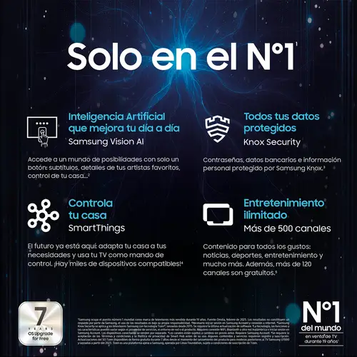 TV 55" Neo QLED QN73F 4K Vision AI Smart TV 2025 - Imagen 9