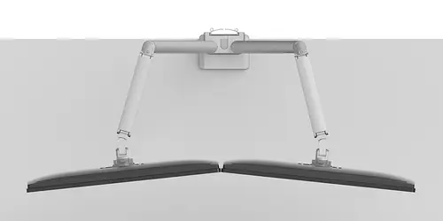 DS70-250SL2 Brazo de monitor 17-32" - resorte de gas - Topfix - Tope-a-180° - Imagen 5
