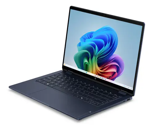 OmniBook X Flip 2-in-1 Laptop Next Gen AI 14-kb0013ns Copilot+ PC Intel Core Ultra 9 386H 35,6 cm (14") Pantalla táctil 2K 32 GB LPDDR5x-SDRAM 1 TB SSD Wi-Fi 7 (802.11be) Windows 11 Home Azul - Imagen 8