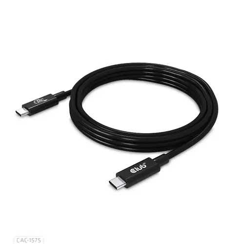 CAC-1575 cable USB USB4 Gen 2x2 2 m USB C Negro - Imagen 4