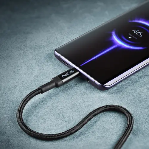 KNOT 100W-2 cable USB USB 2.0 2 m USB C Negro - Imagen 7