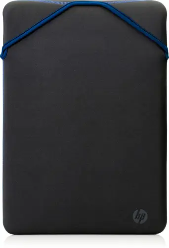 Funda protectora reversible para portátil de 14 pulgadas, negra/azul - Imagen 1