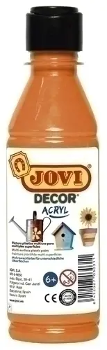 PINTURA LX.JOVI DECOR 250 ml NARANJA